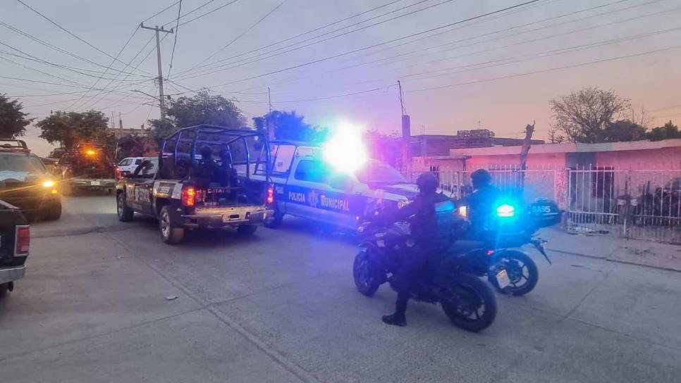 Detienen a 4 hombres que disparaban un arma corta en la colonia Díaz Ordaz, en Culiacán 