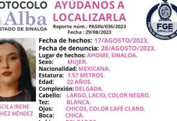 Desaparece otra joven, ahora en Compuertas, Ahome 