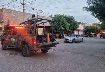 Agreden a balazos a un conductor en Culiacán casi frente a policías