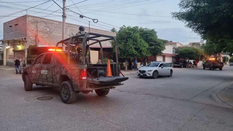 Agreden a balazos a un conductor en Culiacán casi frente a policías