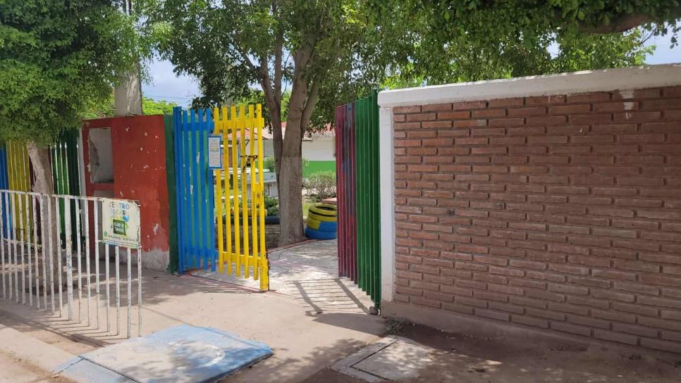 Sin clases jardín de niños en Los Mochis por falta de luz