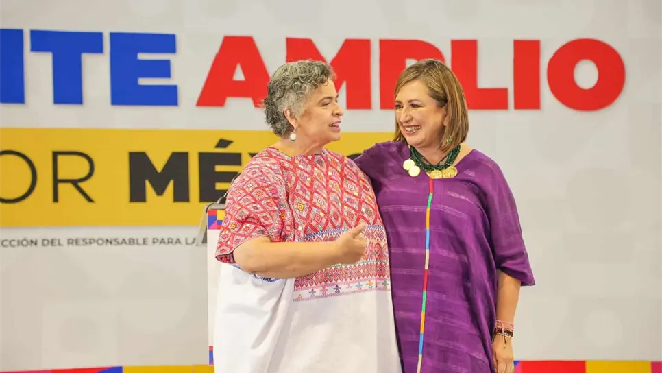 Xóchitl Gálvez y Beatriz Paredes protagonizaron la encuesta. FOTO: Luz Noticias.