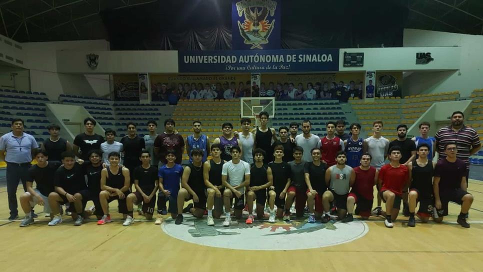 Águilas UAS de basquetbol iniciaron visoreos con más de 50 alumnos 