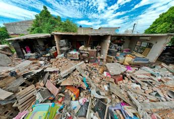 Familia que perdió su patrimonio en explosión recibirá apoyo del gobierno de Mazatlán 