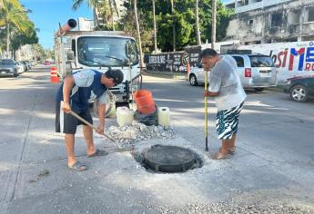 Reducen un 90 % reportes por fallas en alcantarillado de Mazatlán: alcalde