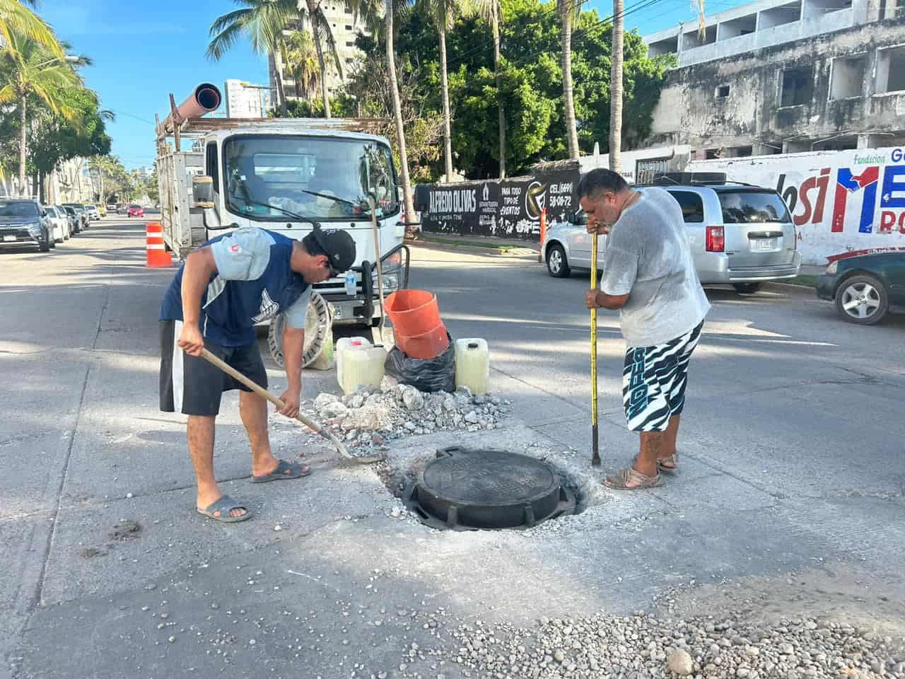 Reducen un 90 % reportes por fallas en alcantarillado de Mazatlán: alcalde