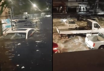 Guadalajara bajo el agua; lluvias provocan inundaciones