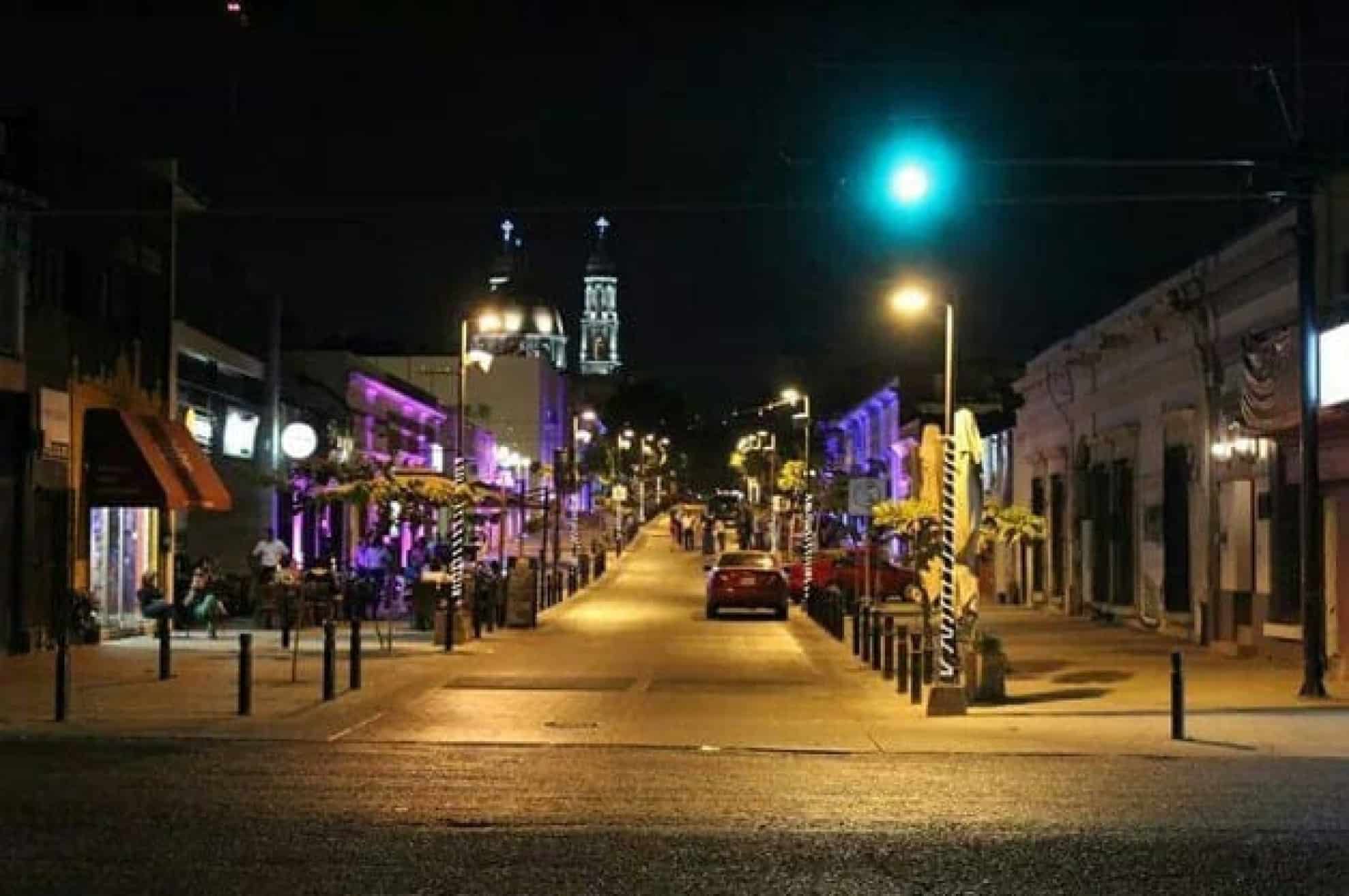 Paseo del Ángel en Culiacán.