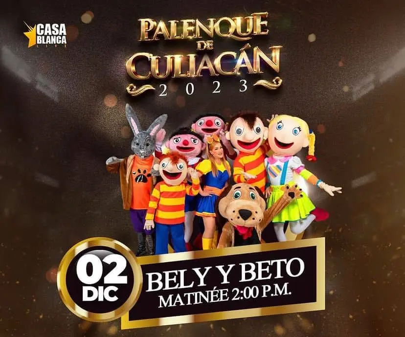 Bely y Beto son una de las agrupaciones favoritas de los niños. FOTO: Palenque Culiacán