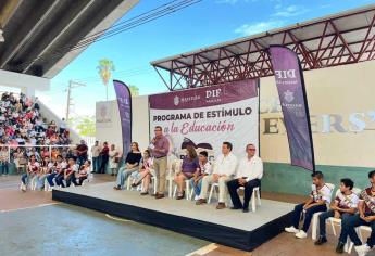 Incentiva con becas PROBEC a la comedida estudiantil de nivel primaria de Mazatlán