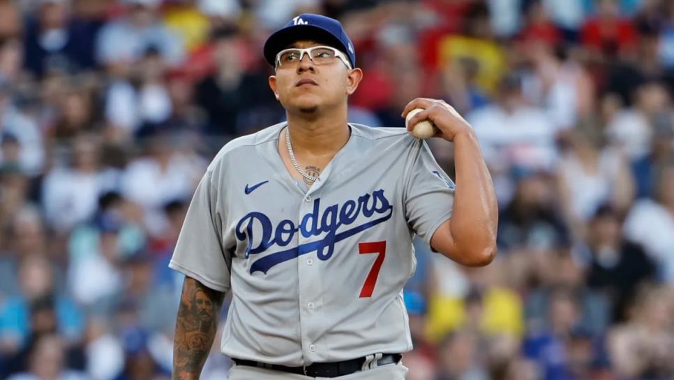 Arrestan al pitcher ligamayorista Julio Urías por violencia doméstica