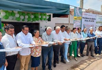 Rocha Moya inaugura tienda Diconsa y Liconsa en Estación Rosales, Culiacancito