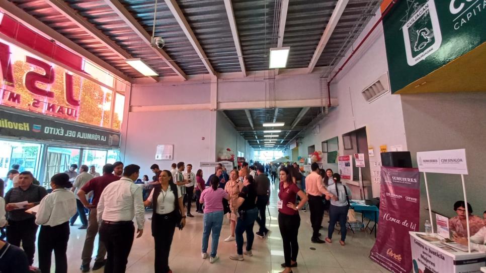 Más de 900 vacantes ofertan en la Feria Nacional de Empleo 2023 en Culiacán