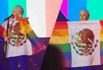 Esta es la multa a Christian Chávez de RBD, por ondear bandera de México con los colores LGBTT.
