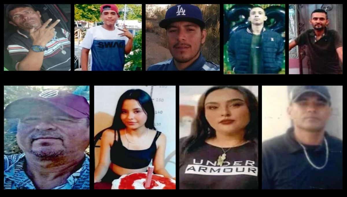 Todos los desaparecidos en el municipio de Ahome en un mes.