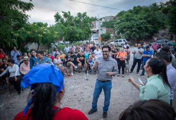 Alcalde de Culiacán inicia trabajos de obras públicas en la colonia Renato Vega