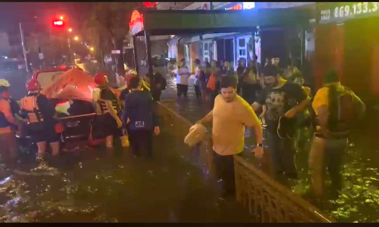 Los rescates en la Zona Dorada.