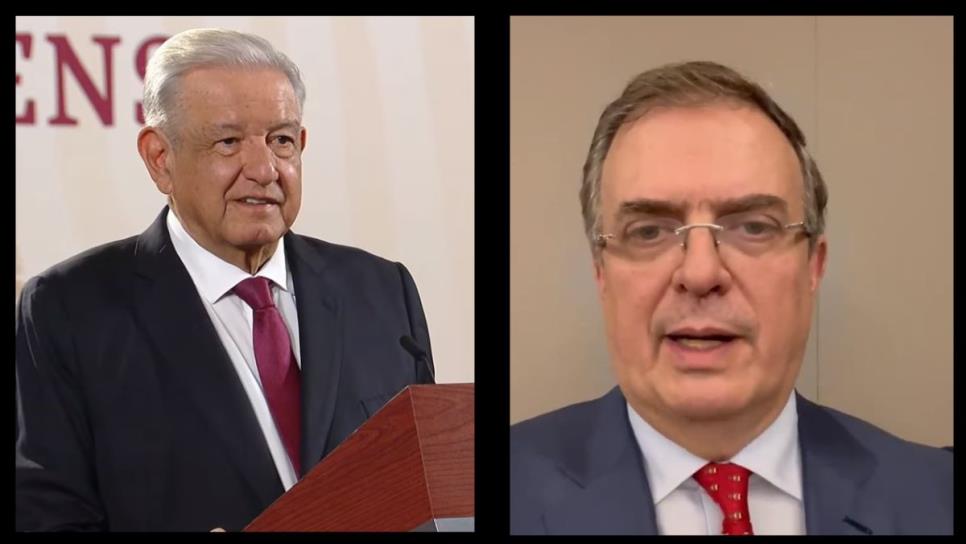 AMLO: «Ebrard es libre de tomar la decisión que más le parezca»