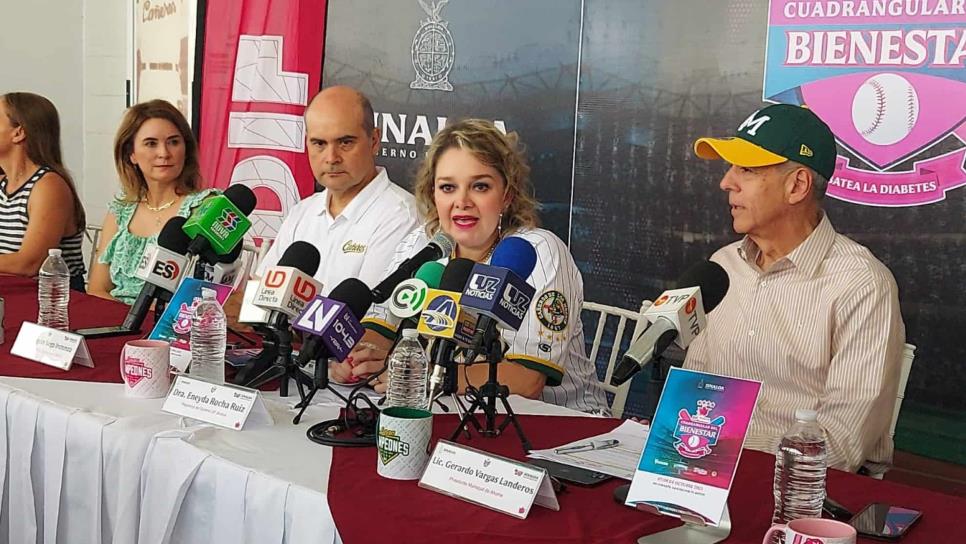 ¡Batea la diabetes infantil! Se viene la segunda edición del Cuadrangular del Bienestar 2023 en Sinaloa