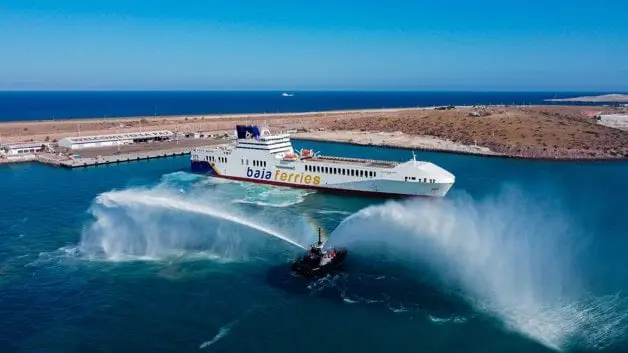 Los turistas podrán disfrutar de esta experiencia única. FOTO: Baja Ferries