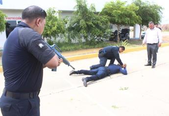 Capacitan en criterios de actuación policial a elementos de la Policía Municipal de Mazatlán