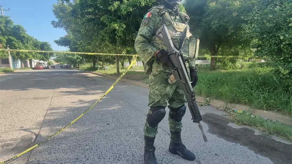 Militares llegaron al sitio del levantón.