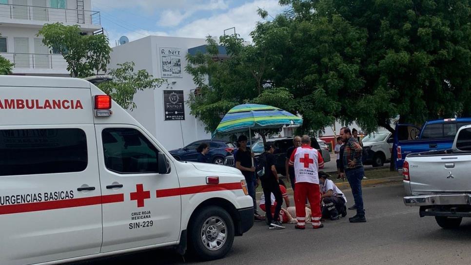 Atropellan a mujer por el bulevar Rolando Arjona en Culiacán, resulta con lesiones graves