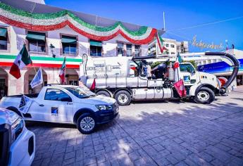 Gobierno de Mazatlán invierte más de 4 mdp en unidades que vienen a mejorar el servicio de desazolve
