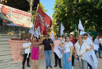 Culichis celebran el triunfo de Claudia Sheimbaum en el centro de la ciudad