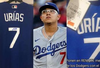 Rematan mercancía del pitcher de Dodgers, Julio Urías tras arresto por violencia