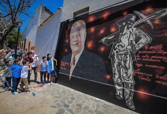 Homenajean al exgobernador de Sinaloa, Jesús Aguilar Padilla en Cosalá