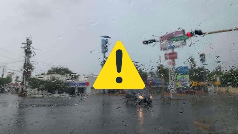 Pronostican fuertes lluvias para Sinaloa este domingo, 10 de septiembre