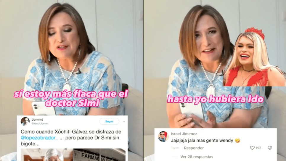 Xóchilt Gálvez reacciona a sus memes en internet | VIDEO