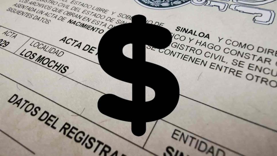 ¿Cuánto cuesta el acta de nacimiento en línea en Sinaloa y cómo obtenerla?