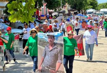 Rastreadoras de El Fuerte marchan por novena vez, buscan a 3 mil 100 desaparecidos en el norte de Sinaloa