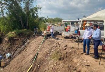 Alcalde de Culiacán se compromete a que hoy culmine la reparación de la planta que abastece de agua al sector sur