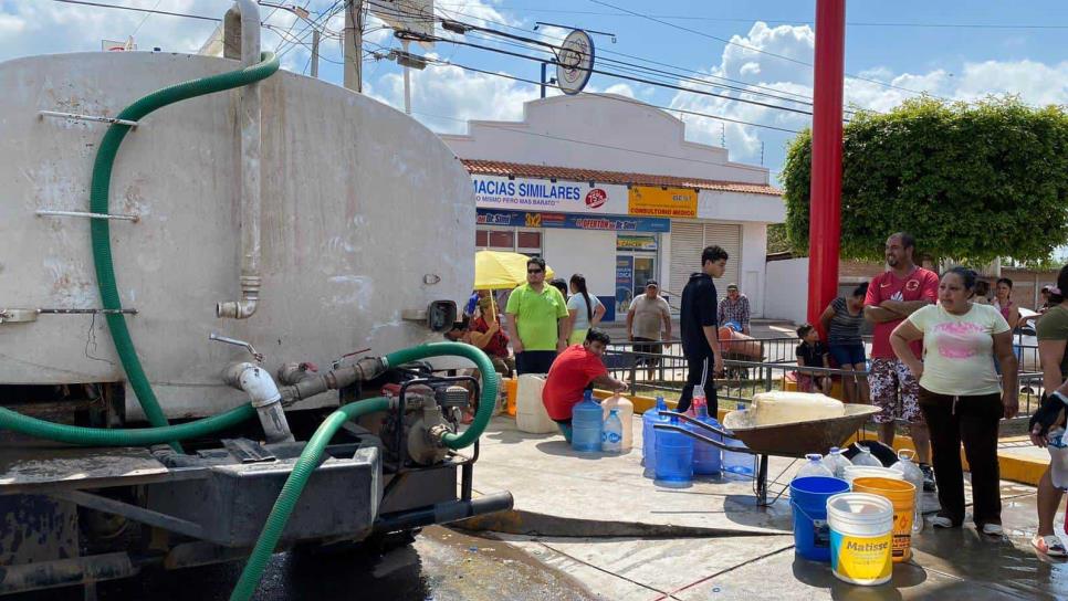 JAPAC habilita nuevos centros de llenado de agua con pipas en Culiacán 