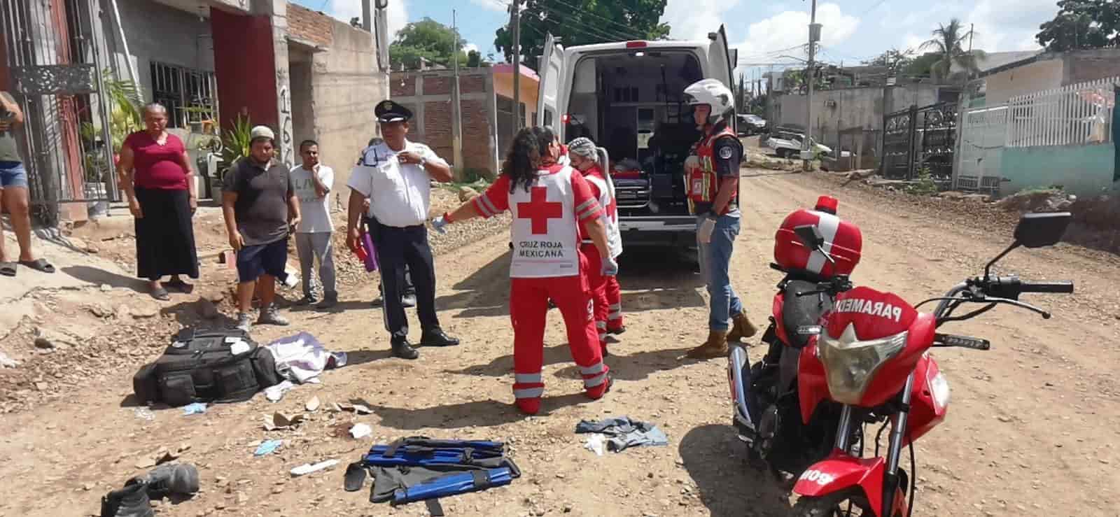 La víctima resultó con las dos piernas fracturadas. FOTO: Luz Noticias