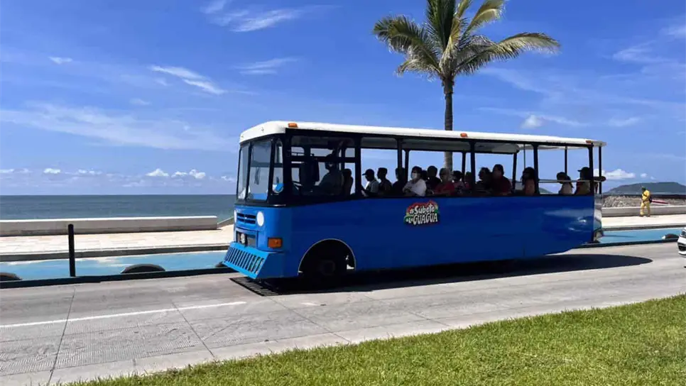 Súbete a La Guagua, un atractivo icónico en Mazatlán.