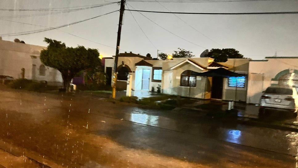 Caen lluvias ligeras en Mazatlán