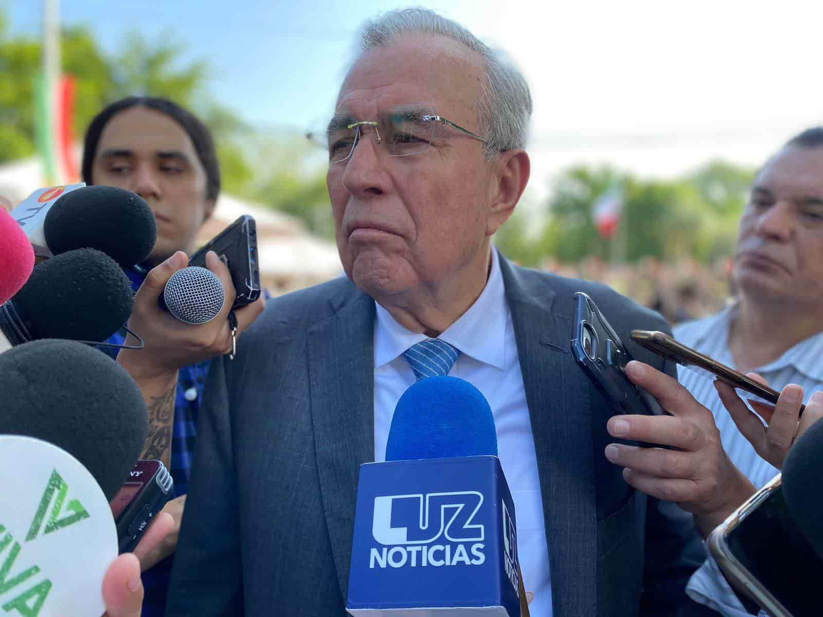 Gobernador de Sinaloa, Rubén Rocha Moya.