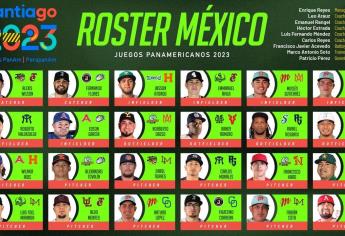 Lista la selección mexicana de béisbol que nos representará en Juegos Panamericanos 2023