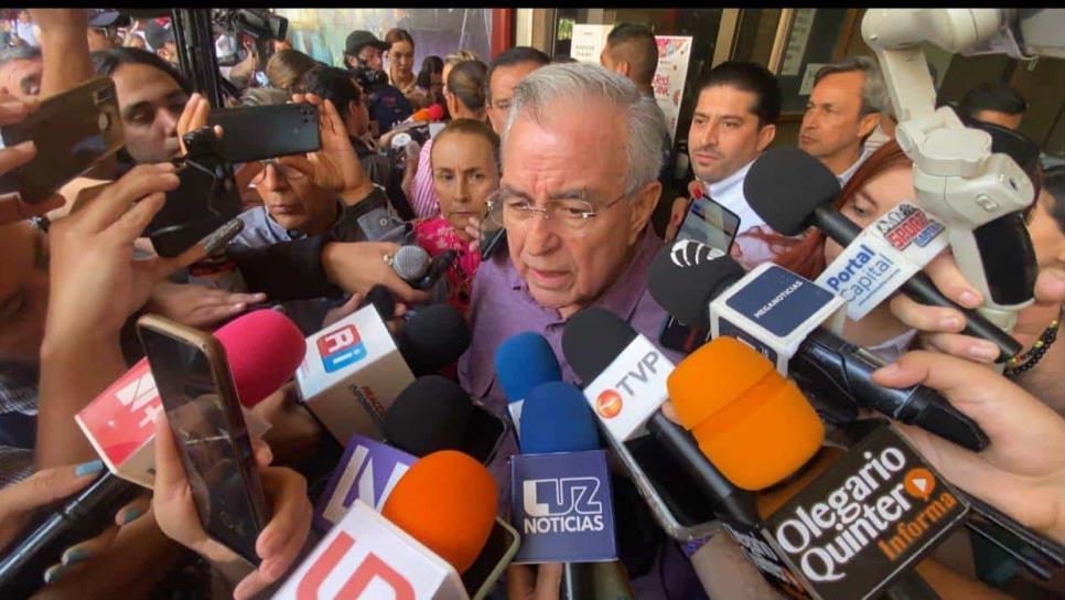 Rocha Moya dará su segundo informe de gobierno en el Congreso de Sinaloa 