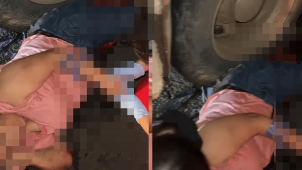 Camión arrolla a una mujer frente al Seguro Social de Culiacán