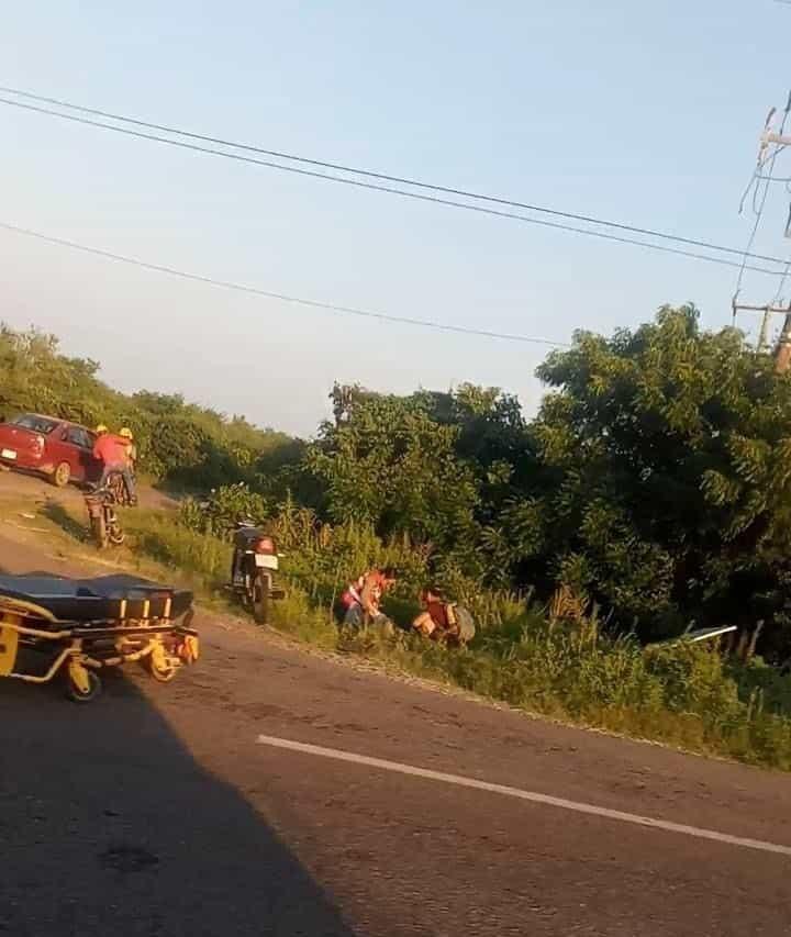 Choque de motocicletas deja tres heridos en Mazatlán