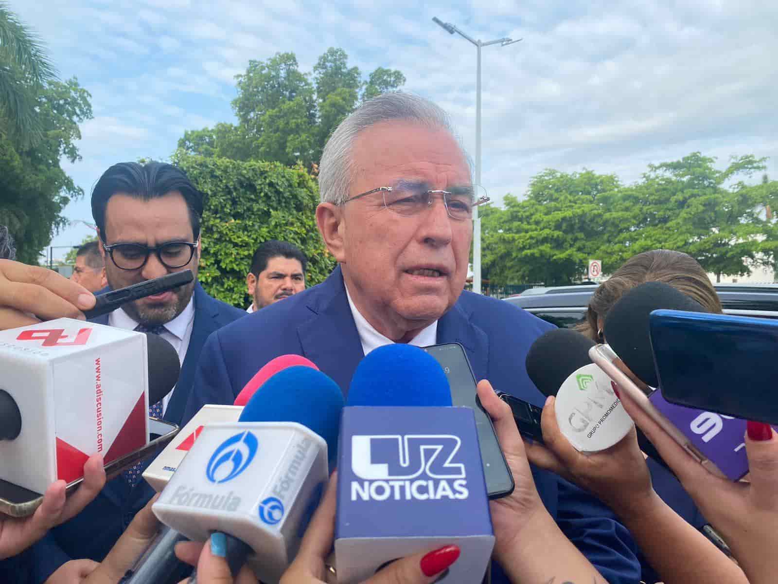 Rubén Rocha Moya, Gobernador de Sinaloa. FOTO: Diana Cruz.