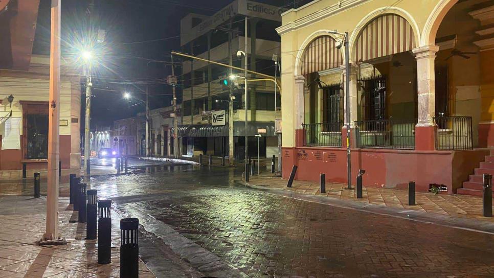 Se presentan lluvias moderadas y truenos en Culiacán