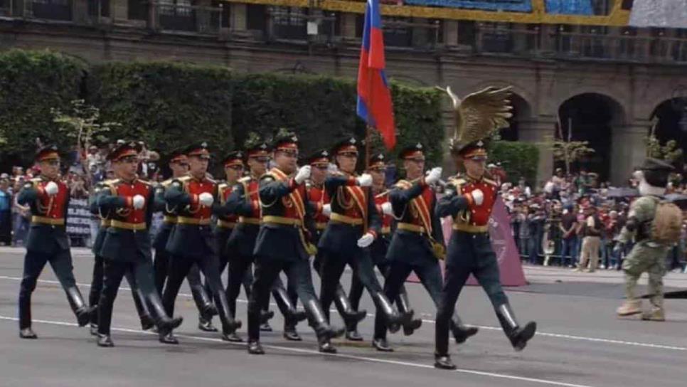 Presencia de militares rusos en desfile de Independencia de México genera controversia Presencia de militares rusos en desfile de Independencia de México genera controversia