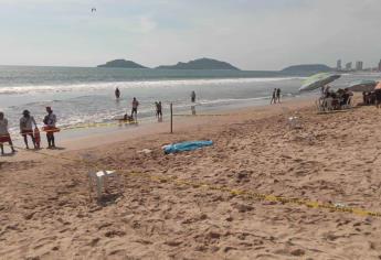 Muere hombre ahogado en playas de Mazatlán; intentaba salvar a una niña 