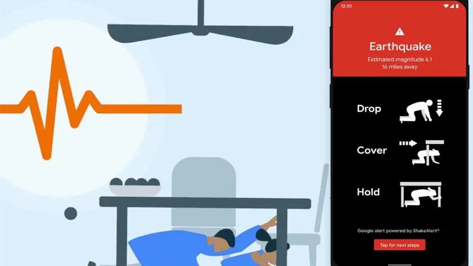 Tu celular puede alertarte de un sismo. FOTO:Cortesía/Google.